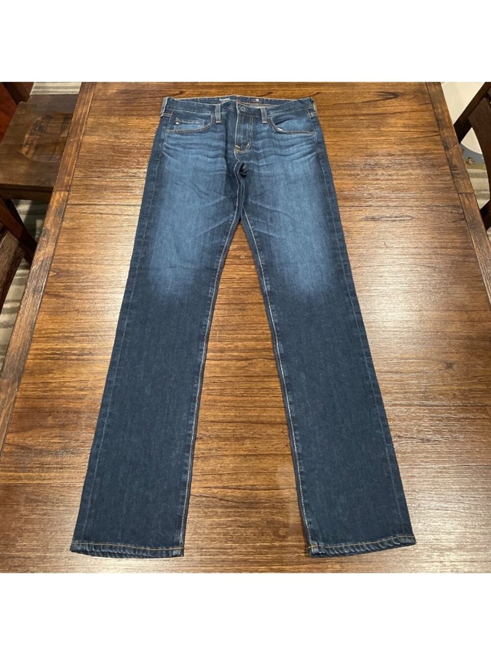 AG Nomad Modern Slim Jean Men's 32x35 Medium Blue Wash Stretch Casual 1191DAS